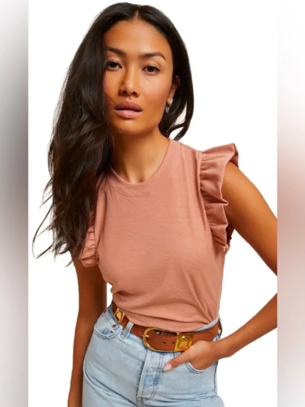 Nation LTD Paulette Tank in Bisou